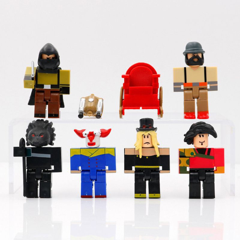 Mô hình linh hoạt mini thiết kế nhân vật game Roblox làm quà tặng cho trẻ em