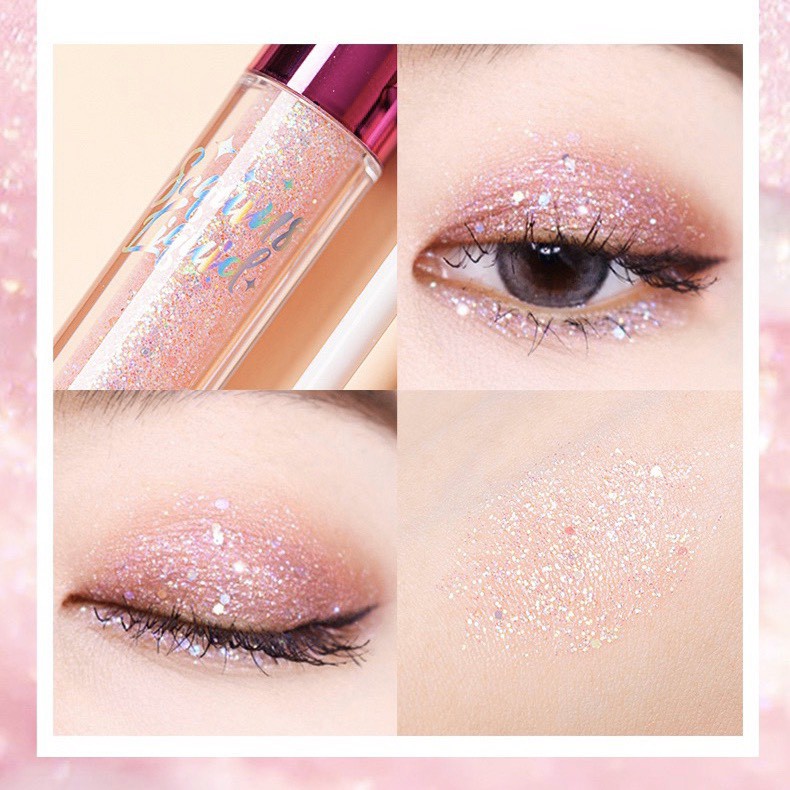 Nhũ Mắt Kim Tuyến CDE siêu lấp lánh màu cam đồng