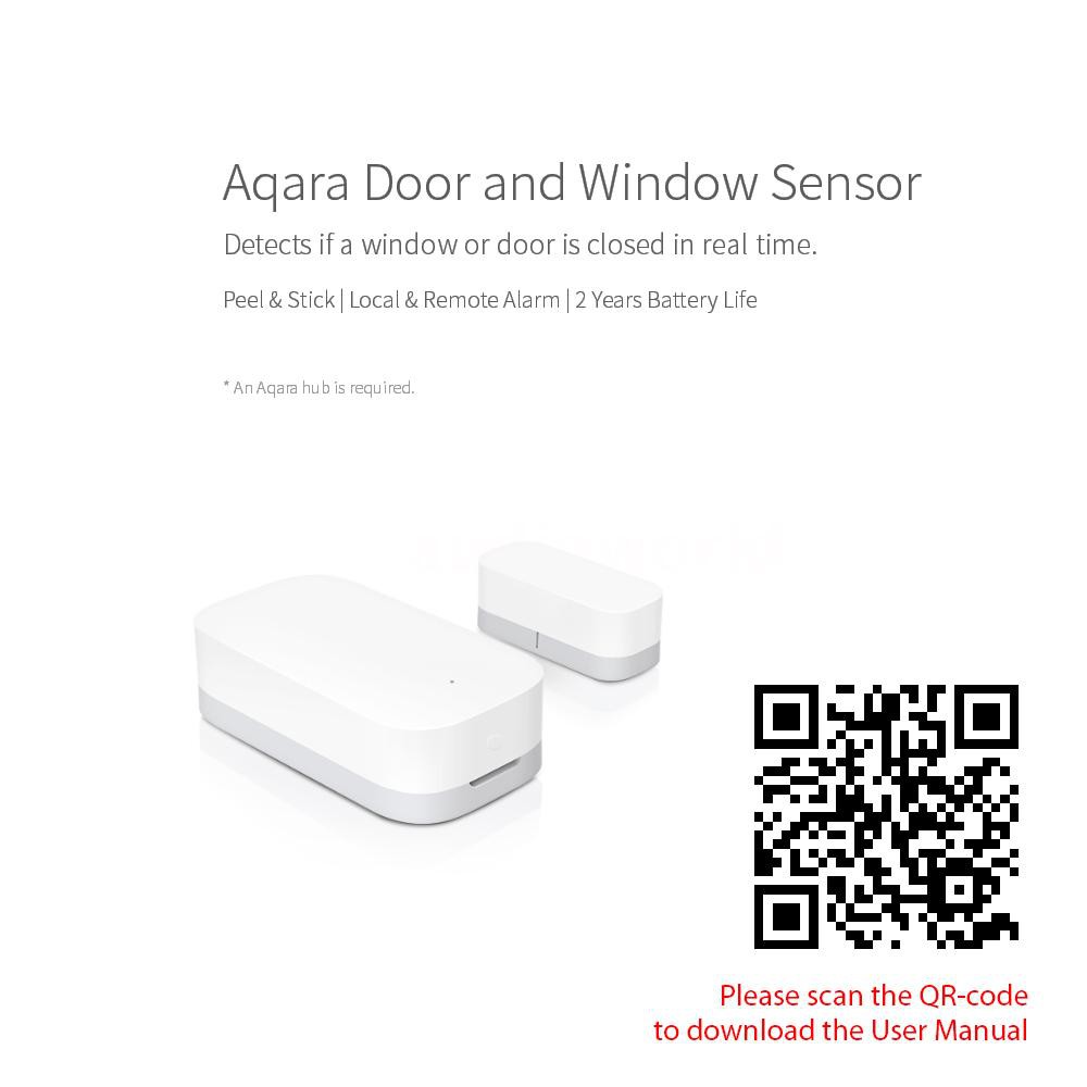 AIDO♦Xiaomi Aqara Door and Window Sensor ZigBee Wireless Connection APP Control Smart Home Devices W