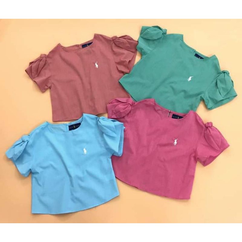 Áo Polo bé gái