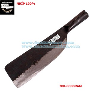 Dao nhà bếp - dao phay 800gram làm bằng nhíp 100% - khánh linh