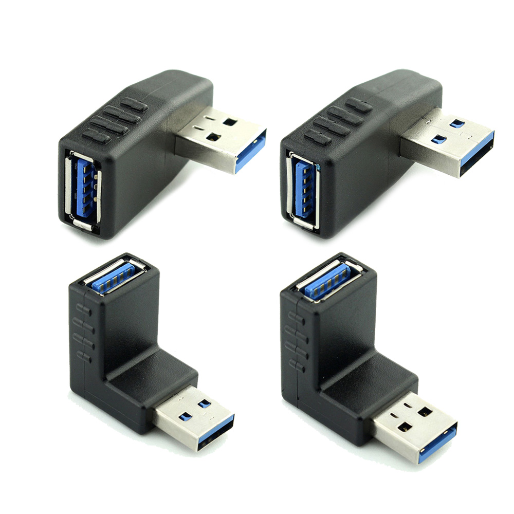 Set 4 Đầu Nối Cáp Dữ Liệu 90 Độ | BigBuy360 - bigbuy360.vn