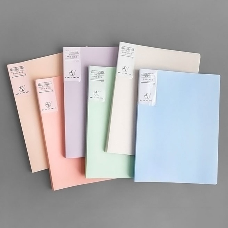 Bìa đựng tài liệu khổ A4 20/ 40/ 80/ 100 trang nhiều màu sắc tiện lợi