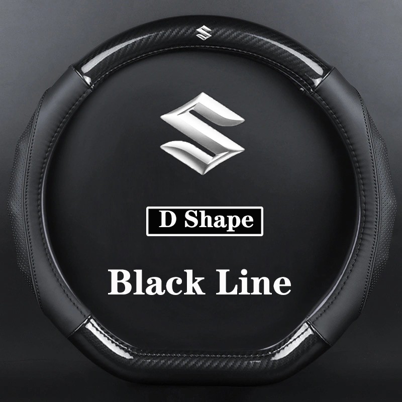 SUZUKI Bao Da Bọc Vô Lăng Xe Hơi Bằng Sợi carbon Cho swift ertiga sx4 alto ciaz dzire xl7