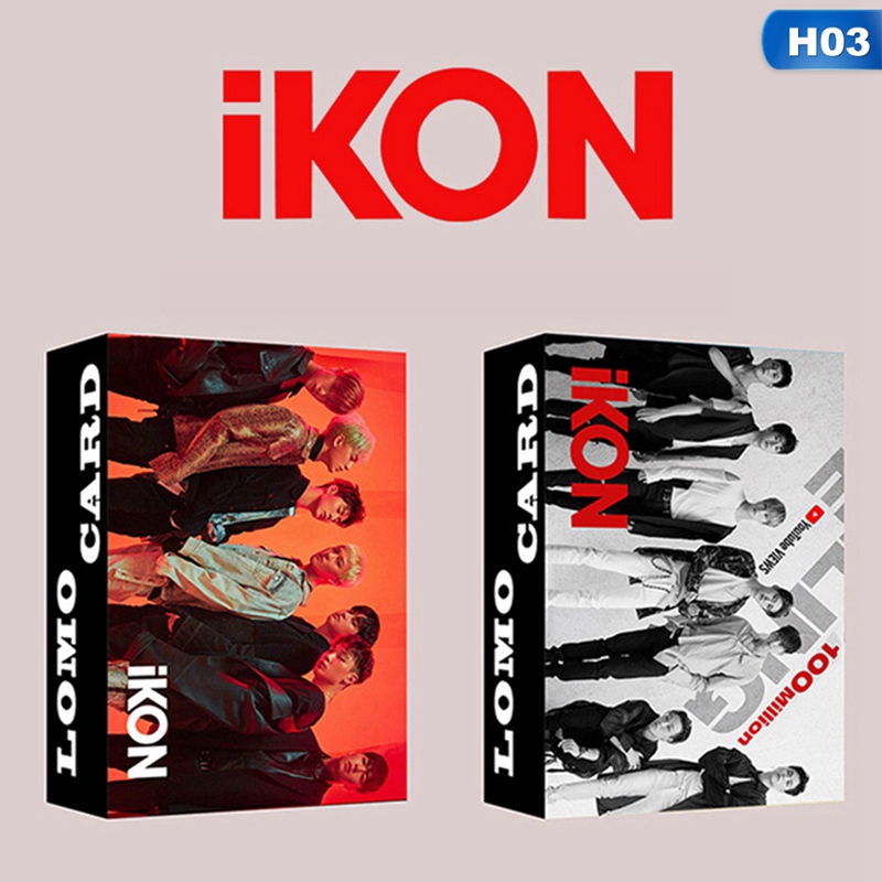 Bộ Ảnh Thẻ Lomo In Hình Nhóm Nhạc Kpop Twice Exo Ikon