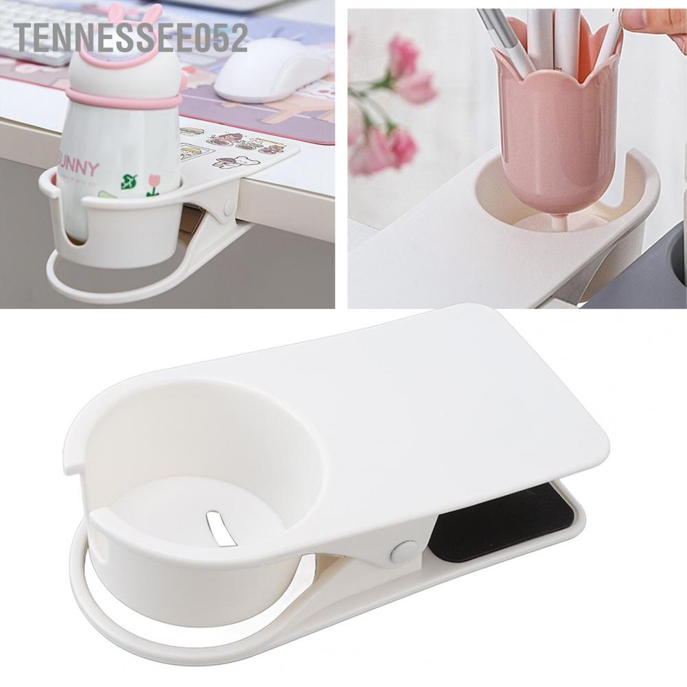 Giá Đỡ Cốc Kẹp Cạnh Bàn Bằng Nhựa Tiện Dụng Cho Gia Đình/ Văn Phòng