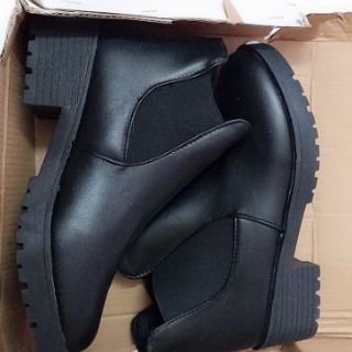 < SALE > Boots Nữ Cổ Chun Đế 5cm Thời Trang