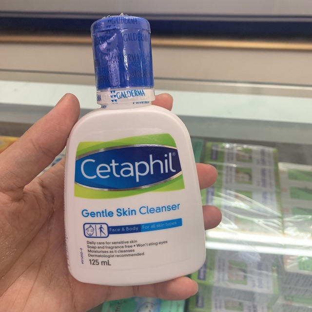 Cetaphil 125ml - sữa rửa mặt cho da nhạy cảm