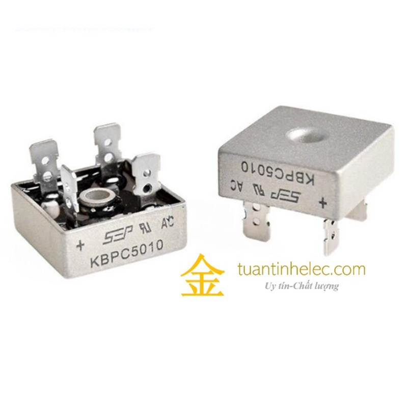 Cầu Đi ốt ( Diode) kim loại chuyên dụng 50a 1000v Kbpc 5010