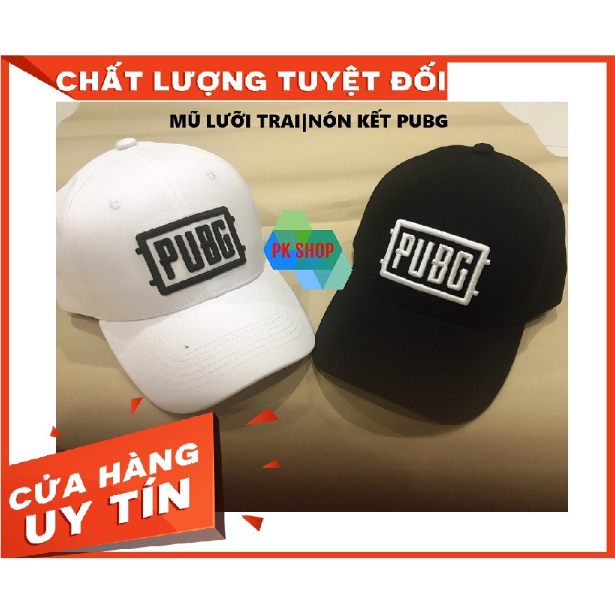 MŨ LƯỠI TRAI|NÓN KẾT PUBG VẢI KAKI