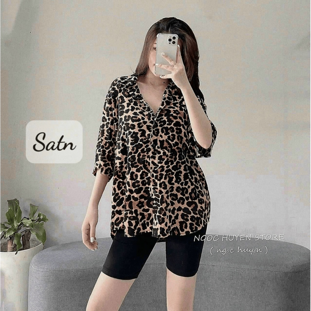 [FREE SHIP] [FREE SHIP] SÉT BỘ NỮ DA BEO CỰC HOT SIÊU XINH DỄ MẶC NERMA