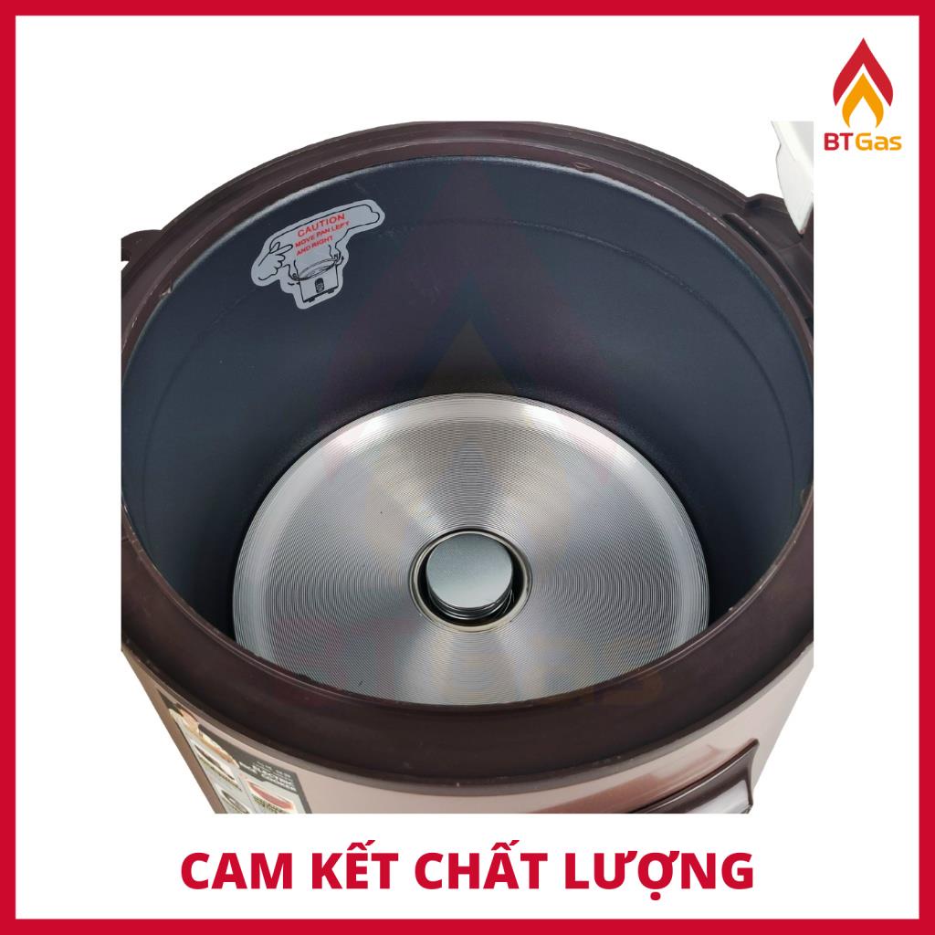 Nồi cơm điện nắp gài công suất 700W 2.2 Lít, nồi cơm điện lòng niêu siêu phủ men chống dính JIP LAI NC-669