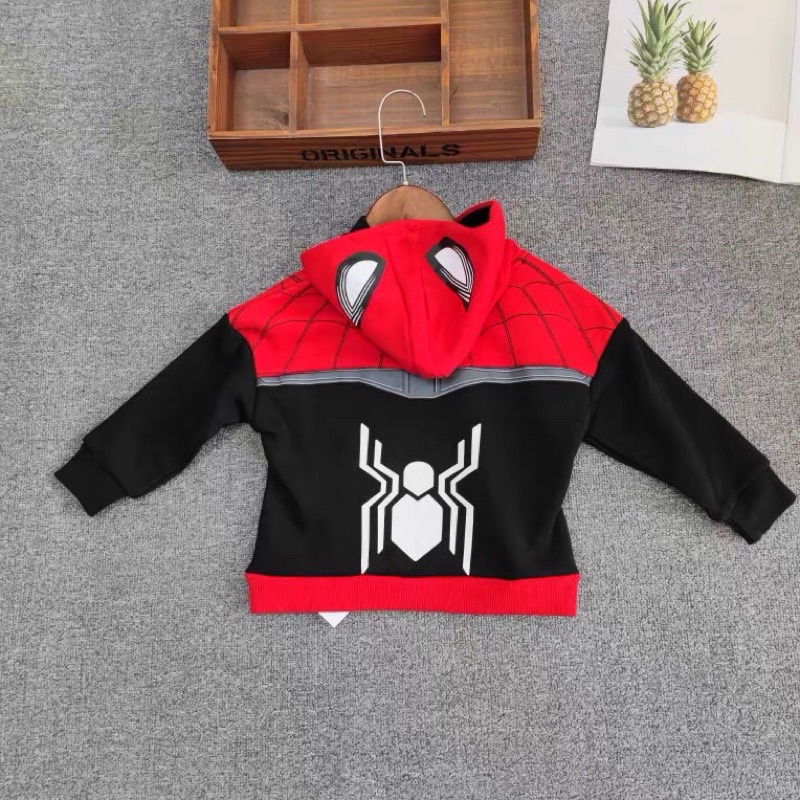 Primark xuất dư áo nỉ bông người nhện có mũ, áo hoodie spiderman cho bé 1 - ảnh sản phẩm 3