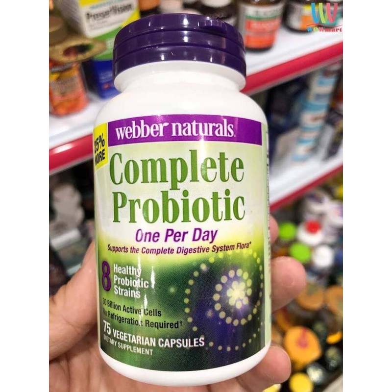 Webber Naturals Complete Probiotic 75v