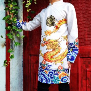 Áo dài cách tân nam