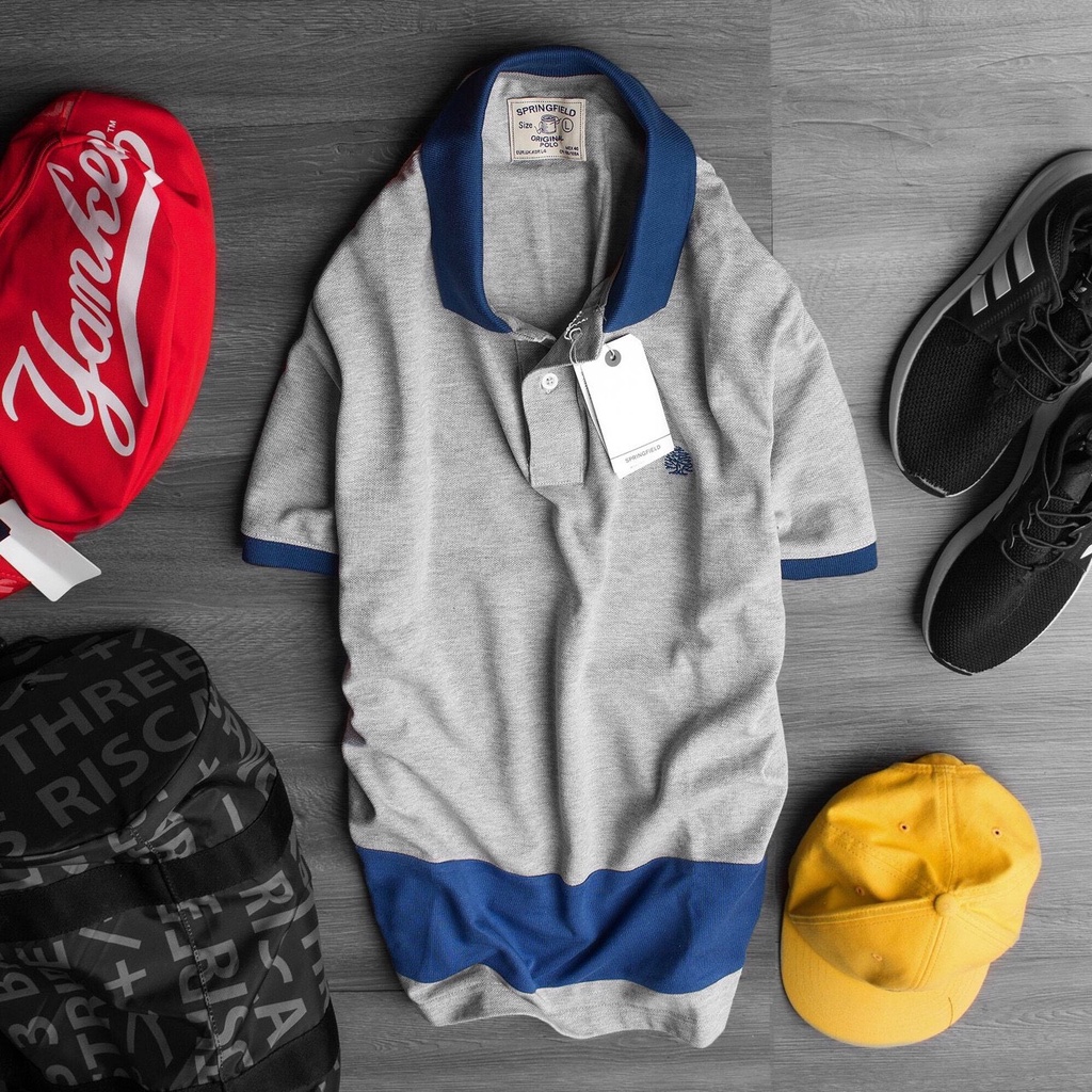 Áo Thun có cổ Polo 2 viền cổ + tay áo  SLimFit  Mã polo lần này đẹp hết ý , ae nào sờ vào cũng băm 2-3c