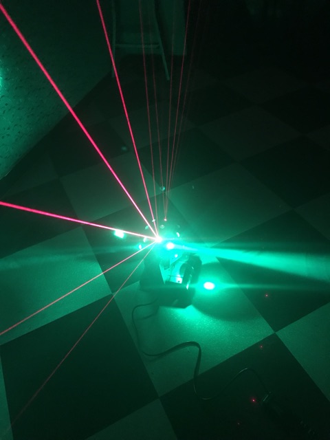 Đèn Moving 16 mắt laser 3 in 1