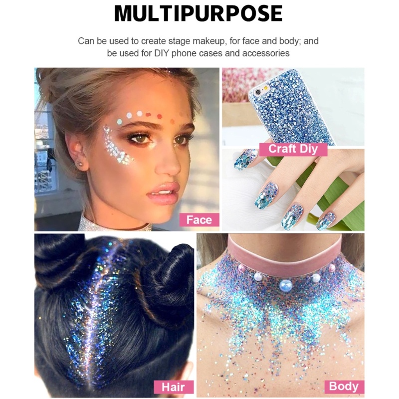 Kem Gel Kim Tuyến Lấp Lánh Trang Điểm Mắt / Cơ Thể Lâu Trôi YOUYO