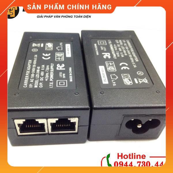 Adapter POE 48v 0.5A 2 cổng giá rẻ dailyphukien