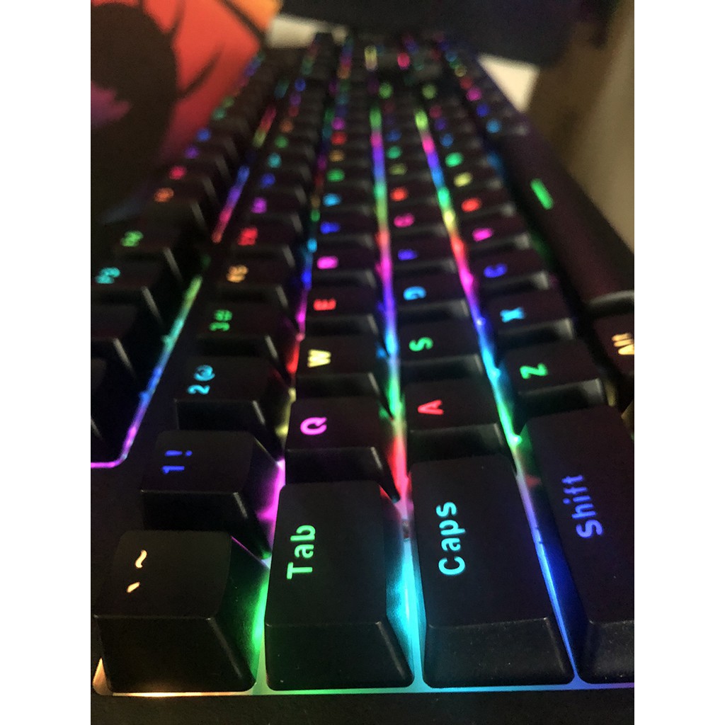 Bàn phím cơ Gaming E-DRA EK3104 - Màu đen - Led rgb - BH 24 tháng
