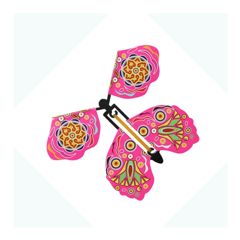 Diều Thần Tiên Bướm Bay Ma Thuật WMMB ​Đồ Chơi Hình Con Bướm Bằng Dây Cao Su Cho Trẻ Em