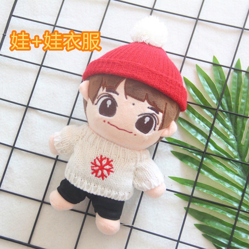 Búp Bê Nhồi Bông Hình Nhân Vật Hoạt Hình 20cm Xinh Xắn