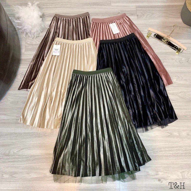 Chân váy xếp li lưới | BigBuy360 - bigbuy360.vn