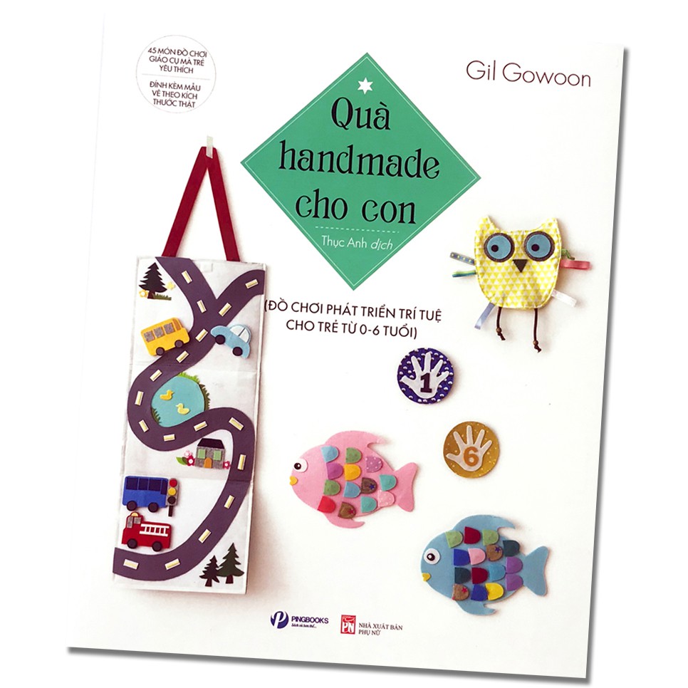 Sách - Quà Handmade Cho Con