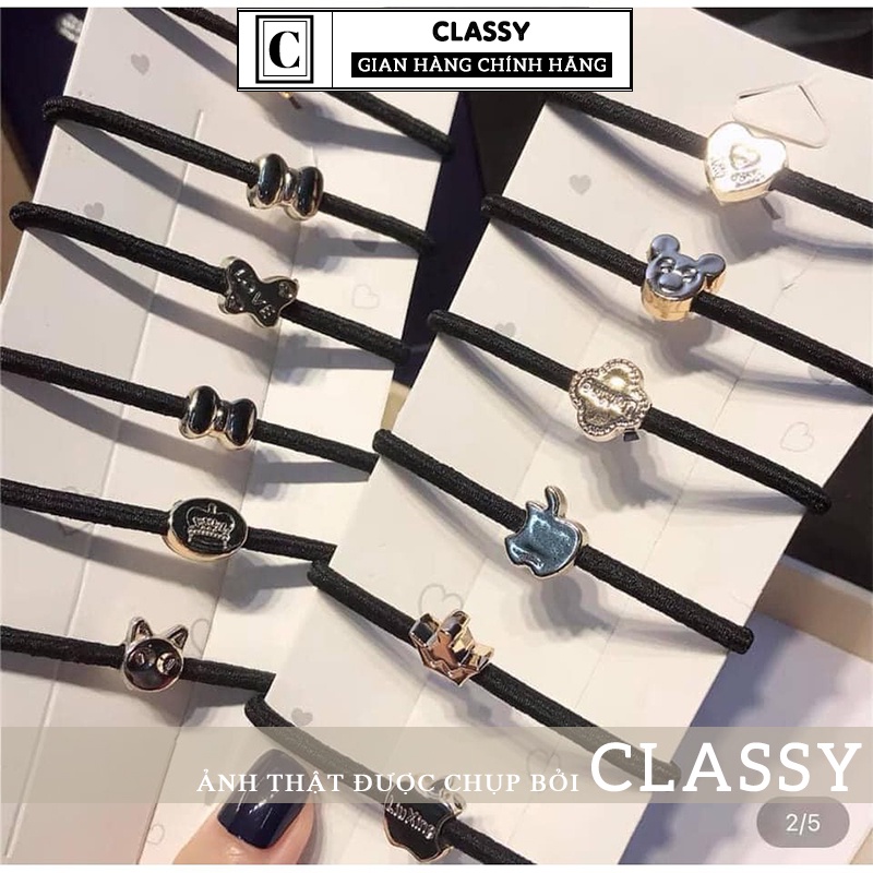 Dây Chun Buộc Tóc Nhiều Hình Dễ Thương, Đẹp, Giá Rẻ CLASSY STORE