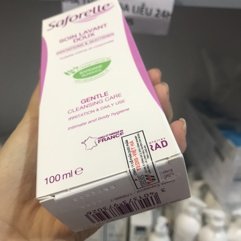 Gel rửa phụ khoa Saforelle