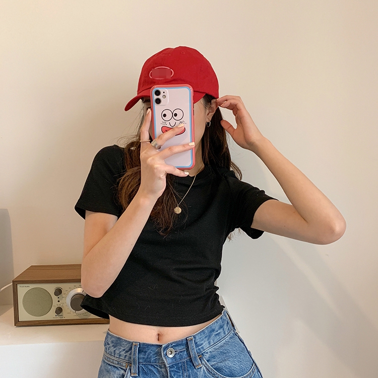 Áo Thun Cotton Ngắn Tay Đơn Giản 33309