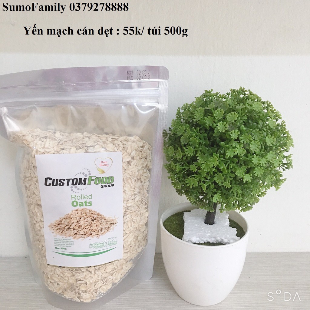 Yến mạch Custom Food, túi 500gr