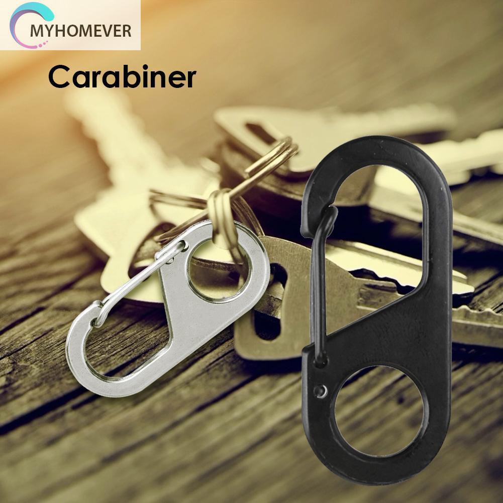 Móc khóa carabiner hình số 8 đa dụng chất lượng cao