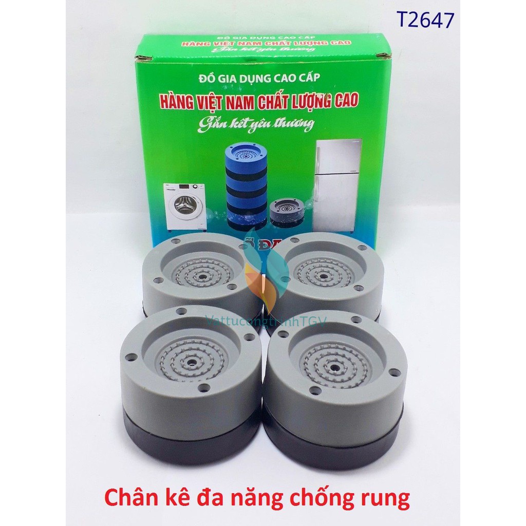 SET 4 chân kê chống rung Máy giặt hàng VN