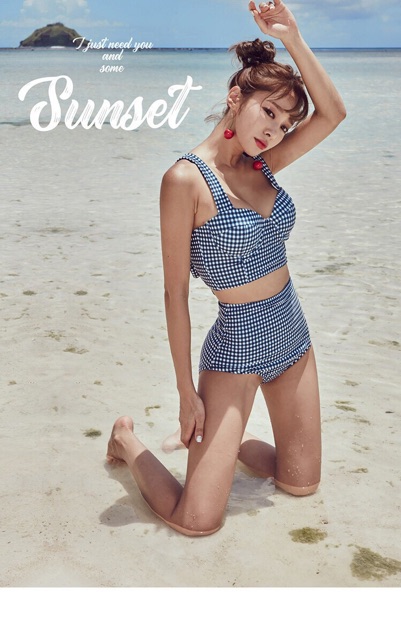 Bikini Style Hàn Quốc Kẻ Karô (có ảnh thật phía cuối) | BigBuy360 - bigbuy360.vn