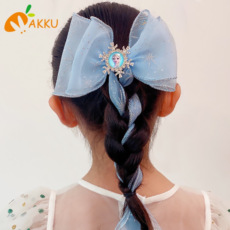 Kẹp Tóc Hình Vương Miện Công Chúa Elsa Xinh Xắn Cho Bé Gái