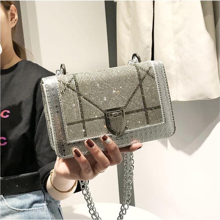 Túi xách nữ đeo chéo chất da bóng chống bám bụi chống nước cực xịn Capucha T194