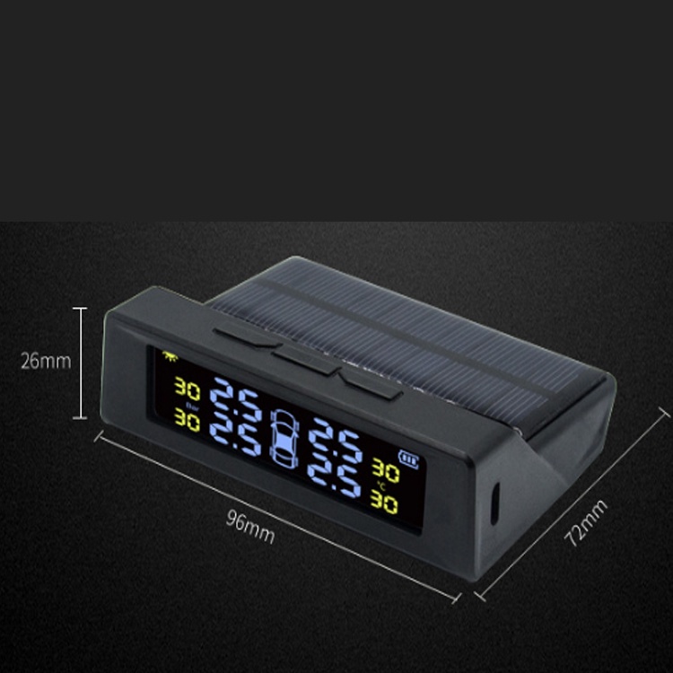 Cảm biến áp suất lốp ô tô van ngoài gắn xe hơi ĐỘC QUYỀN tích hợp 2 trong 1 tích hợp bảng ghi số điện thoại - Cao Cấp