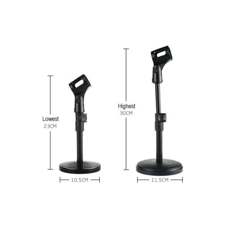 Chân mic để bàn hay giá đỡ mic dòng 1 mic - chân micro dùng tốt cho các mic như C7 C11 C16