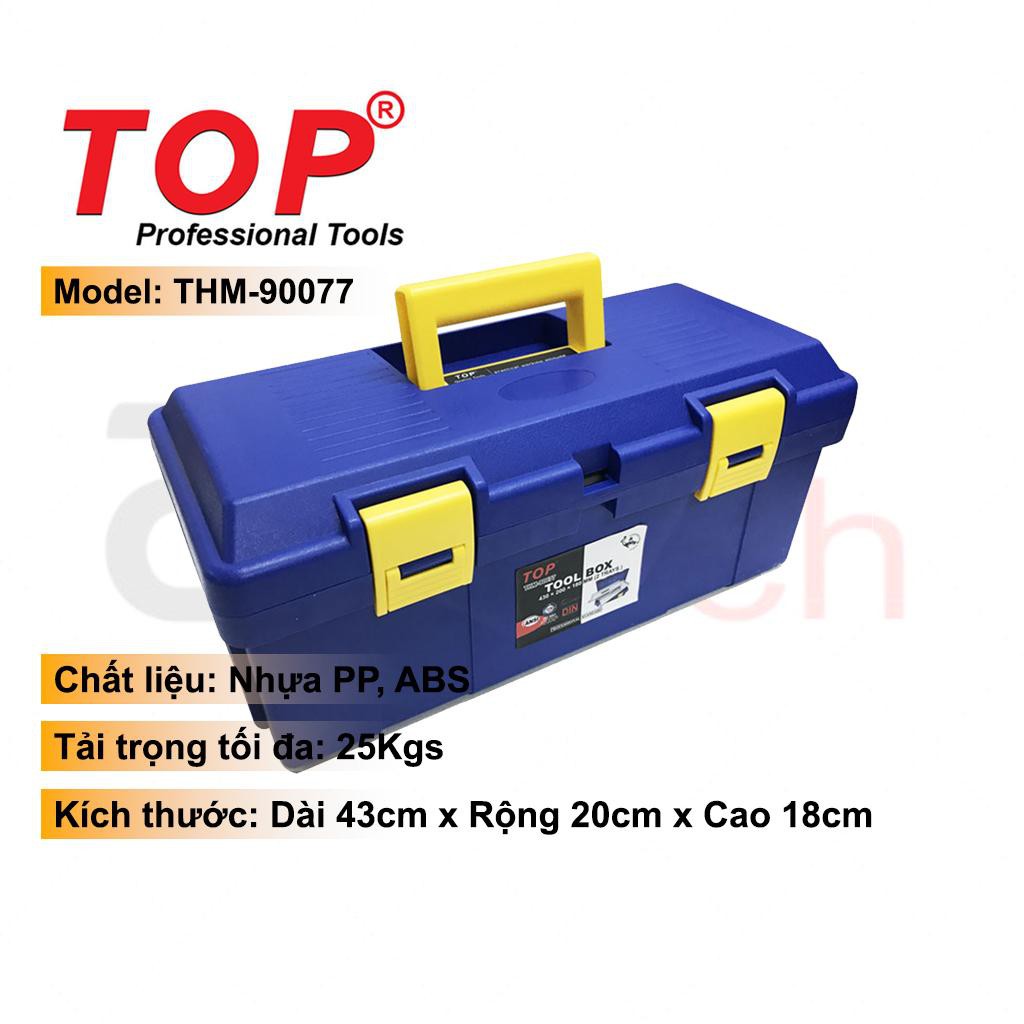 Thùng đựng đồ nghề nhựa Top THM-90077