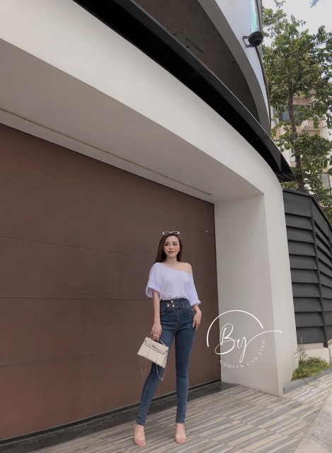 QUẦN JEAN CẠP CAO 3 KHUY CHO NỮ | BigBuy360 - bigbuy360.vn