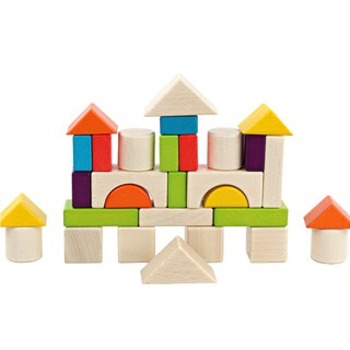 [Hộp A5] Đồ Chơi Gỗ Xếp Hình Khối(gồm 30 khối gỗ)