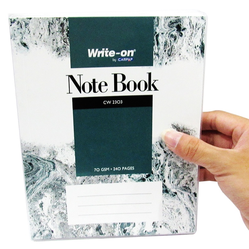 Tập Kẻ Ngang 200 Trang ĐL 70g/m2 - CAMPAP CW2303 -  Màu Xanh Rêu