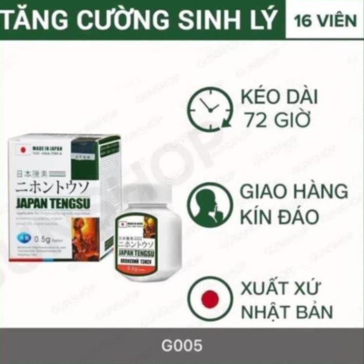 [che tên khi giao] Tengsu Japan Cao Cấp Nhật Bản 16viên [Chính Hãng]