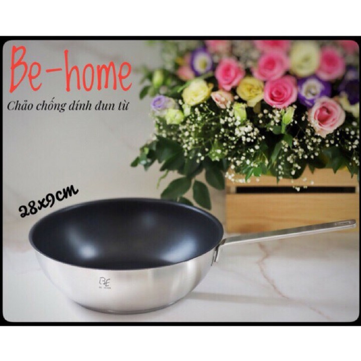 Chảo từ sâu lòng chống dính Behome 28cm