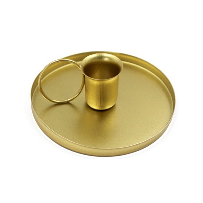 Giá Đỡ Đèn Cầy Bằng Sắt Phong Cách Hiện Đại Thời Trang Cho Nhà Ở