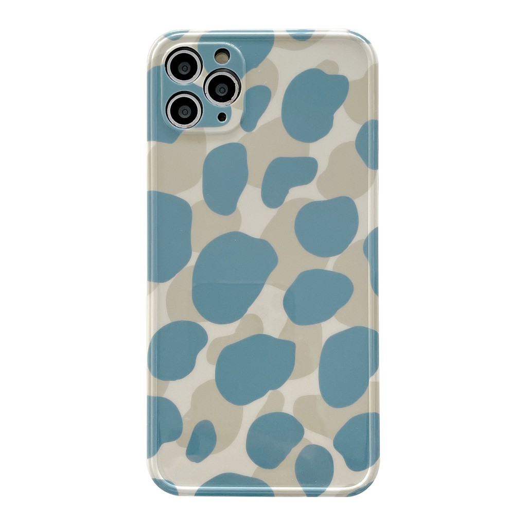 simple blue brown Milk pattern imd soft phone case iPhone case iPhone12 case  for iPhone7/8/se2 iPhone7plus/8plus iPhonex/xs iPhonexsmax 11 iPhone11pro iPhone11promax 12 iPhone12mini iPhone12pro iPhone12promax