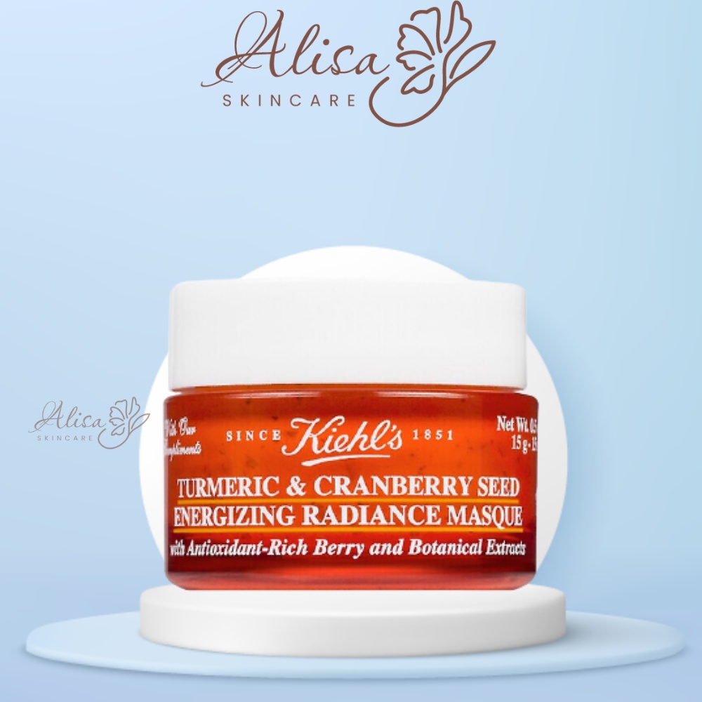 Mặt nạ nghệ Kiehl.s Turmeric & Cranberry Seed Energizing Radiance Masque
