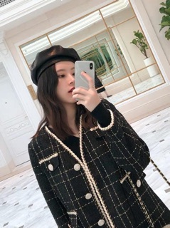 Áo Dạ Tweed viền thừng