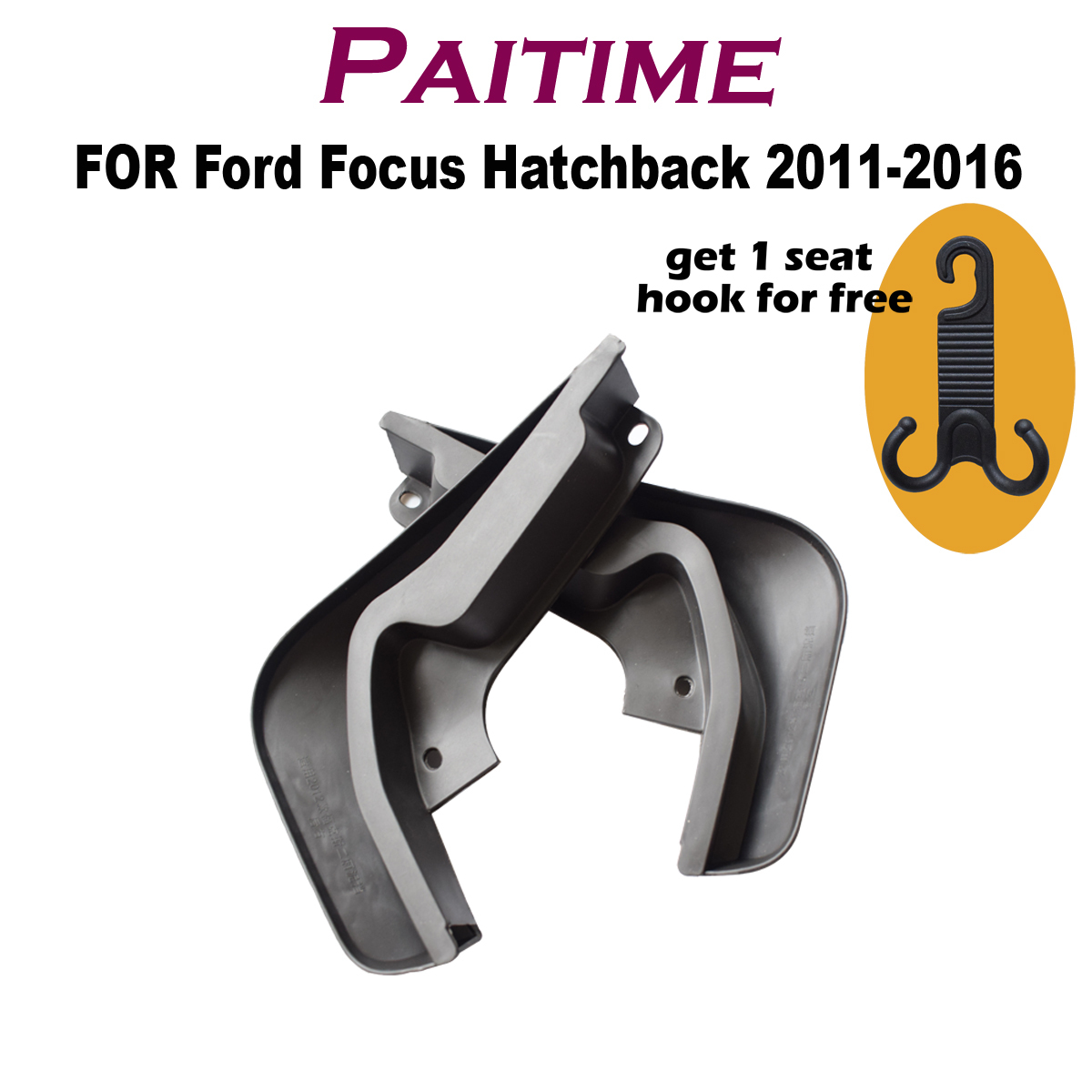 Tấm Chắn Bùn Trước Sau Cho Xe Hơi Ford Focus Hatchback 2011-2016 Yc1017